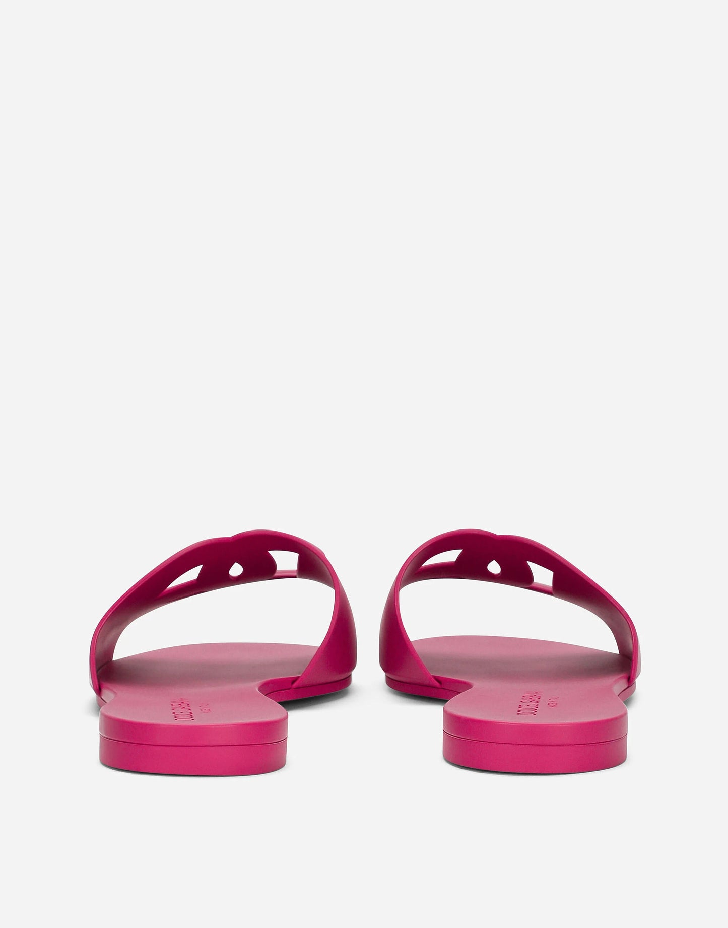 Dolce & Gabbana Rubber beachwear sliders